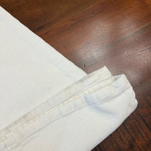 Ivory/Cream Corduroy Jeans - Picture 3 of 3